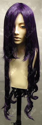 taobao agent Ziyi Avenue Temple Zhishi Mo Purple Micro -rolled one -meter maid anime costume accessories cosplay wig