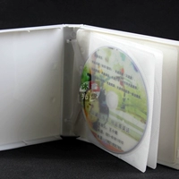 Многочисленные части из 8 штук 16 штук с пакетом PP Live Pages Белый диск DVD -диск CD может быть вставлен в коробку для хранения крышки