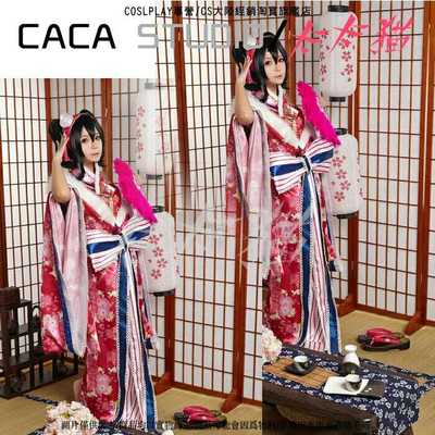 taobao agent [FIN -free cos service rental] Hua Kui kimonos cosplay clothing Nicole kimono wake up cos anime