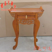Bàn gỗ chắc chắn cho hộ gia đình Đài Loan entai bàn cho phật bàn phật phật 龛 Bàn thờ dâng hương đơn giản - Bàn