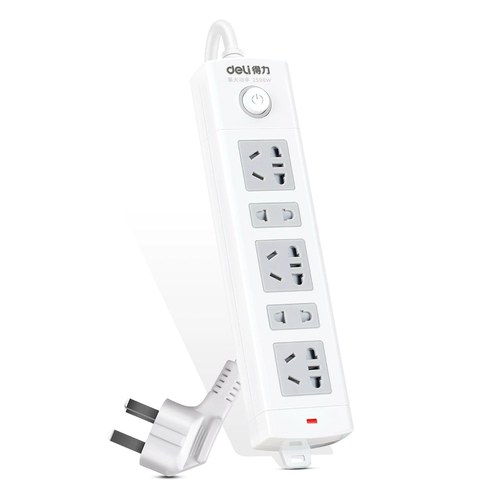 Deli 18202 Новый национальный стандарт 5 -Digit 2 -meter -control Sweat Socket/Plug -in/Plug -Place/Poard Poard/Trailer Poard