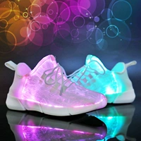 Trẻ em và trẻ em giúp mặt sáng giày phát sáng vamp USB sạc đầy màu sắc đèn LED giày sáng giày nam và nữ giày giày trẻ em nam 12 tuổi