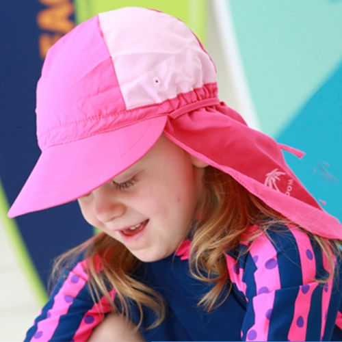 Детская пляжная плавательная шапочка, детский ветрозащитный солнцезащитный крем, эластичная шапка, пляжный стиль