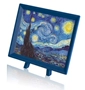 Spot 3D-JP Đài Loan Pintoo Máy bay nhựa Câu đố Van Gogh Starry Night Frame Mini 150 Pieces - Kính kính mắt thời trang