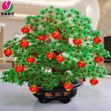 Декор ручной работы с бусинами для гостиной, набор материалов, DIY, на удачу, домашний декор