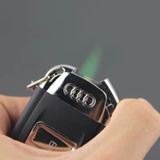 Cá tính sáng tạo Mô hình chìa khóa xe hơi Audi nhẹ hơn 1: 1 móc khóa gió thực tế - Bật lửa