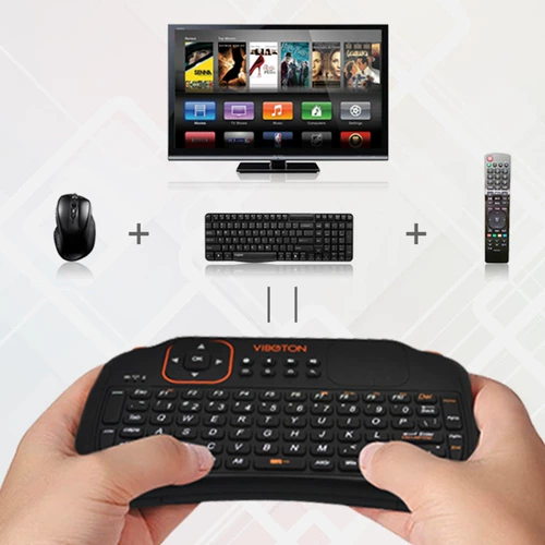 High Quality 3-in-1 2.4GHz Wireless Air Mouse Keyboard Touch