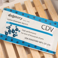 Mèo và chó kiểm tra giấy tờ dogdog virus kiểm tra giấy vật tư y tế CDV phát hiện và phòng ngừa 25 tỉnh Dụng cụ thú y Hà Nội