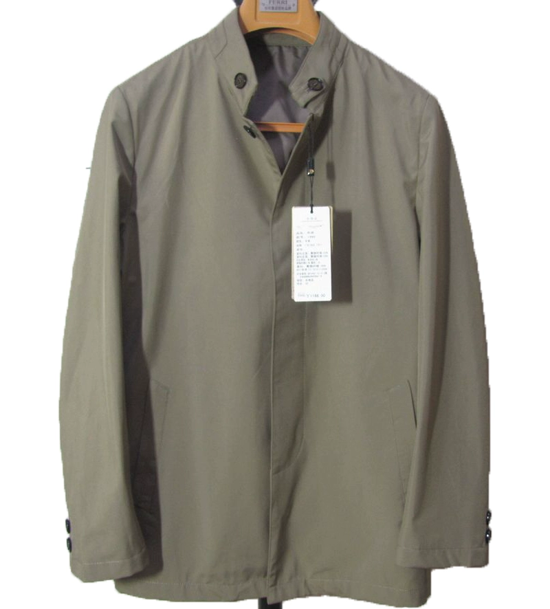 2016 hot sale nam kinh doanh bình thường áo khoác màu rắn áo gió nam trung niên 2016 áo khoác mỏng mùa thu - Áo gió