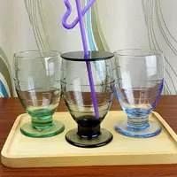Libby với nắp cốc thủy tinh Nước uống tách trà nắp có thể được in cho thẩm mỹ viện ly phục vụ đặc biệt - Tách bình giữ nhiệt cute