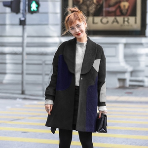 S phụ nữ ban đầu của mùa thu và mùa đông áo len mới trong phần dài của dày len thường 9