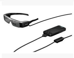 Epson Moverio BT-200AV Двойной глаз 3D 3D-улучшение AR Видео-очки.