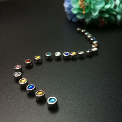 taobao agent 4mm -5mm rivet round color rivet four -paw imitation diamond decorative paw nails one yuan random random