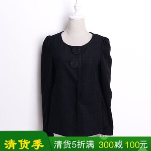 2017 mới mùa thu và mùa đông thiết bị quầy đích thực đầu tiên-line thương hiệu thời trang tính khí đoạn ngắn áo len LE261