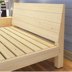 Kinh tế 2 mét cung cấp công cụ cài đặt đơn giản 2 người tỉnh Giang Tô giường thông gỗ rắn giường đôi 1,8 giường lớp Giường