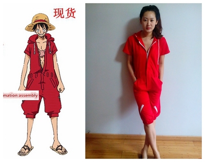 taobao agent One Piece COS Anime Clothing Luffy Luffy Luffy Luffy COS COS spot Customized customization