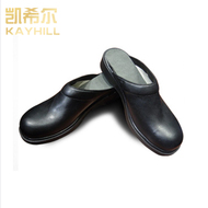 Giày đầu bếp cổ thấp da bò chống thấm, Giày đầu bếp chuyên dụng trong môi trường dầu mỡ