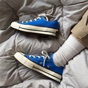 Giày vải nữ sinh viên Hàn Quốc phiên bản tiếng Hàn của ulzzang hoang dã thập niên 1970 của Samsung Giày trắng nhỏ tiêu chuẩn Bao xanh thấp giúp đỡ