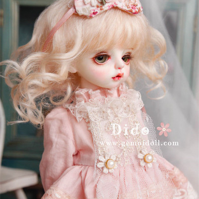 taobao agent [GEM Clothing] 1/6bjd baby clothes, DIDO Toto official uniform, pink skirt dress set