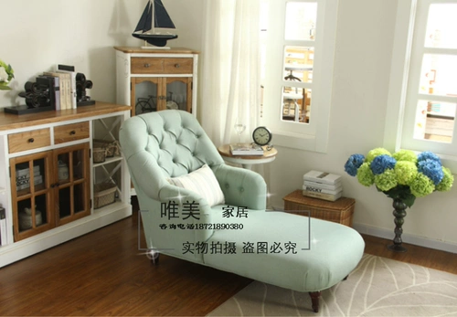 Сельская ткань для гостиной для спальни для отдыха для двоих, диван, простой и элегантный дизайн, в американском стиле