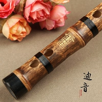 Màu vàng đích thực 鳝 tre chuyên nghiệp sáo đồng zizhu sáo mới bắt đầu chơi loại hệ thống Dong Shenghua - Nhạc cụ dân tộc sáo mèo
