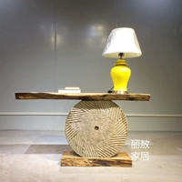 Zen thơm gỗ hiên bàn B & B hiên hiên mới phong cách Trung Quốc gỗ trang trí ban đầu bàn ghế cá nhân - Bàn / Bàn bàn cafe gỗ