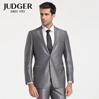 JUDGER Zhuang Ji người đàn ông mới phù hợp với kinh doanh tươi sáng phù hợp với hai khóa len phù hợp với thủy triều phù hợp với chuyên nghiệp mặc - Suit phù hợp áo nam