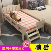 Thông mà không cần giường của trẻ em Công Chúa giường đơn cậu bé rắn gỗ nội thất dân cư trẻ em giường với hộ lan tôn sóng cô gái giường