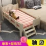Thông mà không cần giường của trẻ em Công Chúa giường đơn cậu bé rắn gỗ nội thất dân cư trẻ em giường với hộ lan tôn sóng cô gái giường giường ngủ pallet