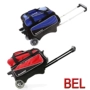 BEL bowling nguồn cung cấp Brunswick bowling túi xe đẩy đôi bóng bag red blue 	quả bóng bowling