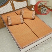 Ngày Yi 1,2 1,5 1,8 m giường sinh viên ký túc xá đơn hoặc hai mặt gấp ba mảnh tùy chỉnh mat con - Thảm mùa hè