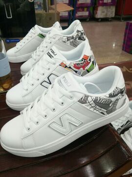 名剑安步季新款板鞋韩版潮流休闲小白鞋低帮平底鞋