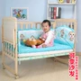 Hàng rào giường hàng rào 褥 đơn giản hàng rào pad giường cũi ròng rọc trang trí nôi giường hàng rào giường - Giường trẻ em / giường em bé / Ghế ăn ghế ăn dặm hanbei