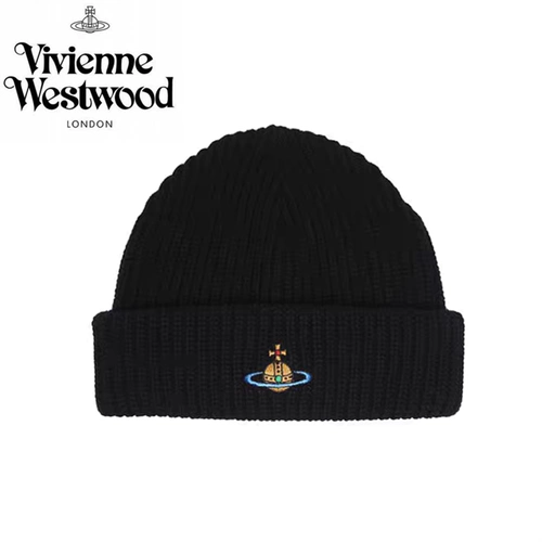 Vivienne Westwood Queen Mother Mother Saturn Вышитая цветовая ярлыка