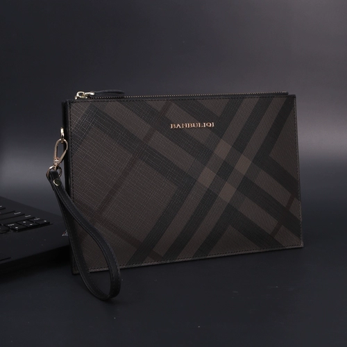 Маленькая сумка клатч, модная сумка с петлей на руку, бумажник, Гонконг, из натуральной кожи, коллекция 2023