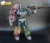 Jinbao Transforming Toy King Kong Phiên bản phóng đại Chongyun WK Mô hình Robot ô tô 5 trong một bộ hỗn hợp Leopard Leopard - Gundam / Mech Model / Robot / Transformers mô hình robot anime Gundam / Mech Model / Robot / Transformers