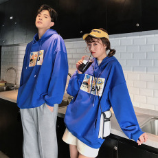 女装类目 2019情侣装春装卫衣卡通印花连帽外套A358-1801-p68