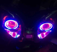 Đèn pha Honda HONDA VFR800 Đèn pha xenon mắt thiên thần 02 ~ 07 09 ~ 12 năm - Đèn HID xe máy đèn pha xe máy
