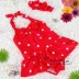 2017 baby wave point dễ thương áo tắm một mảnh trẻ em trẻ sơ sinh Hàn Quốc hot size size tóc cô gái - Bộ đồ bơi của Kid Bộ đồ bơi của Kid