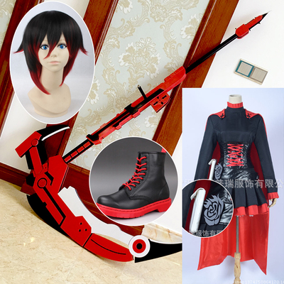 taobao agent Little Red Riding Hood, red props, weapon, clothing, boots, cosplay