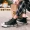 Thương hiệu phong cách Harajuku giày siêu lửa nam bf giày vải cao nam phiên bản Hàn Quốc tăng giá giày sneaker nam