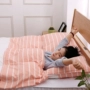 Nhật Bản rửa sạch bông mua du lịch túi cho việc đi lại ngủ qua ngủ bẩn trên giường ngủ khoang bẩn túi du lịch túi của tinh khiết - Túi ngủ túi ngủ cho bé 2 tuổi