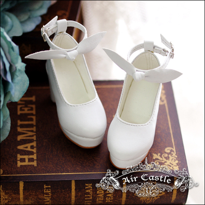 taobao agent 3 points BJD baby shoes high heels wild bow 2 color into DD SD AS shoes Aircastle spot