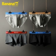 4 cái Bananain chuối 301 s bông cotton sexy trung eo nam giới và phụ nữ các cặp vợ chồng tam giác phẳng tóm tắt