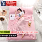 Bông Scorpio cotton bẩn túi ngủ tốt dệt kim sheets khách sạn giường với đơn du lịch đôi di động