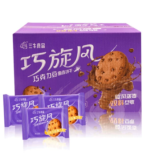 В июне Shanghai Sanniu Chocolate Douquies Cookies 10 фунтов из 10 кот -кот всей коробки Цзянсу, Чжэцзян, Шанхай, Анхуи Бесплатная доставка завтрака