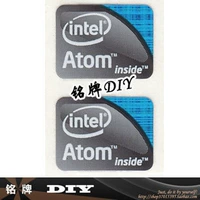 Intel Ling Move Move Atom наклейка на наклейку с ноутбуком 1,6 см.
