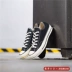 Master home stock Converse Converse 1970s Samsung tiêu chuẩn giày vải cao cổ điển màu đen và trắng cao 162058C giày the thao nam giá rẻ Plimsolls