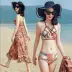 Bộ đồ bơi ba mảnh đi biển bikini gợi cảm của nữ giới tụ tập để che bụng thon gọn Hàn Quốc suối nước nóng nhỏ - Bikinis bikini đi biển đẹp 2020 kín đáo Bikinis
