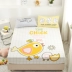 Giường cotton cho trẻ em giường đơn hoạt hình bao gồm tất cả các tấm chống trượt bao gồm nệm bông trải giường 1,2m1,5 mét - Trang bị Covers 	ga giường bo chun Trang bị Covers